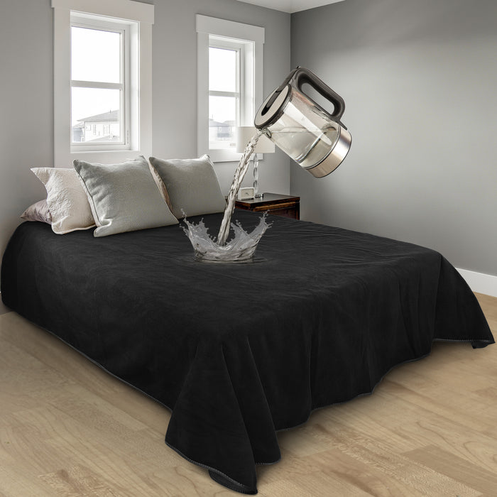 Reversible Polar Fleece Waterproof Blanket