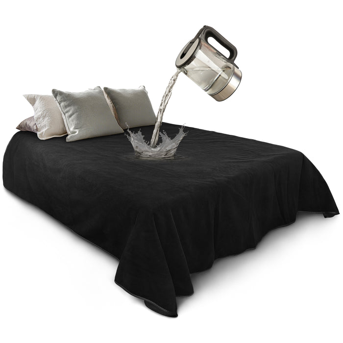 Reversible Polar Fleece Waterproof Blanket