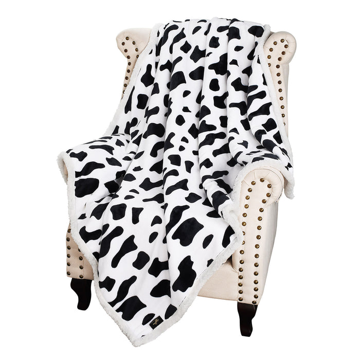 Animal World Sherpa Throw Blanket