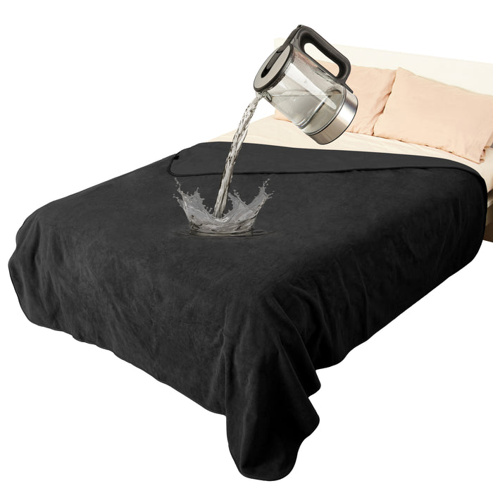 Reversible Polar Fleece Waterproof Blanket