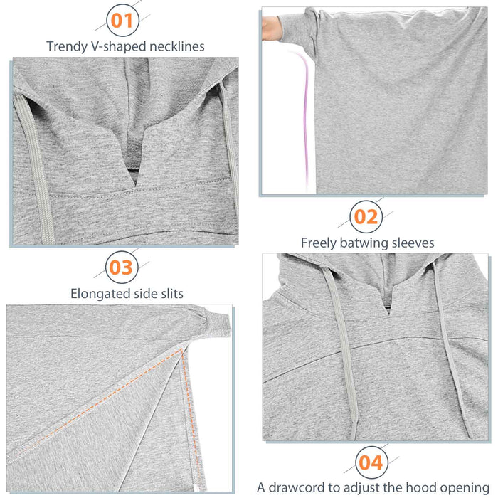 All Season Oversize Hoodie Poncho