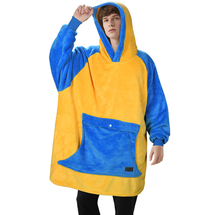 Fans Club Sherpa Oversize Hoodie Blanket