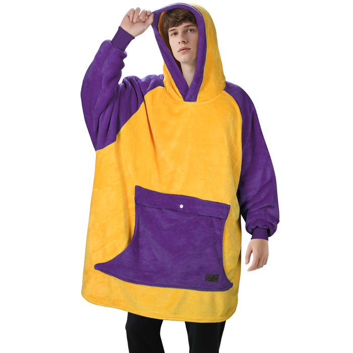 Fans Club Sherpa Oversize Hoodie Blanket