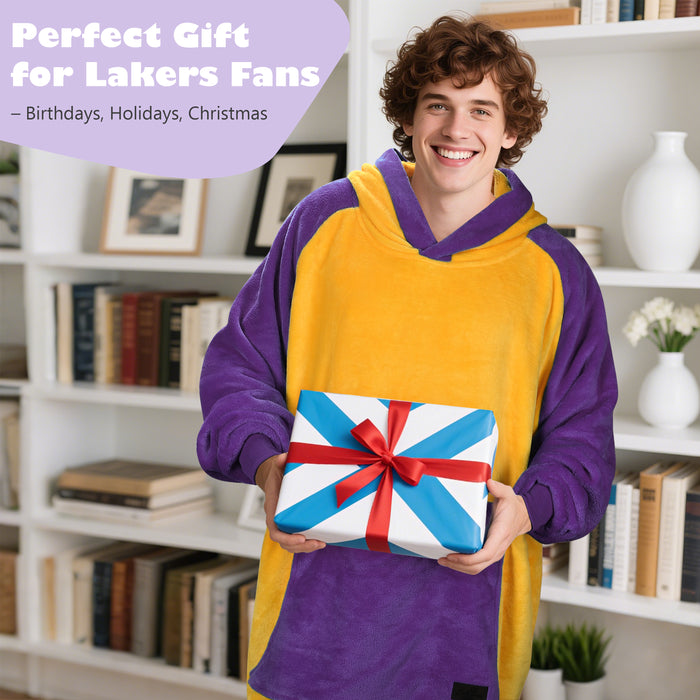 Fans Club Sherpa Oversize Hoodie Blanket