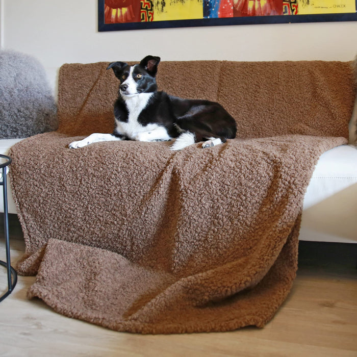 Kritter Planet Suede Teddy Fleece Waterproof Dog Blankets