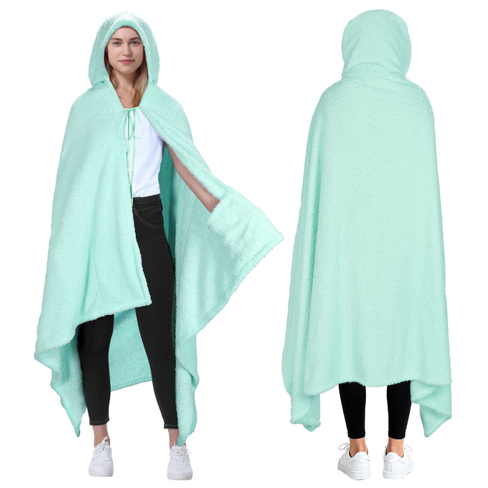 Portable Sherpa Fleece Stadium Blanket Soft, Cozy & Water-Resistant