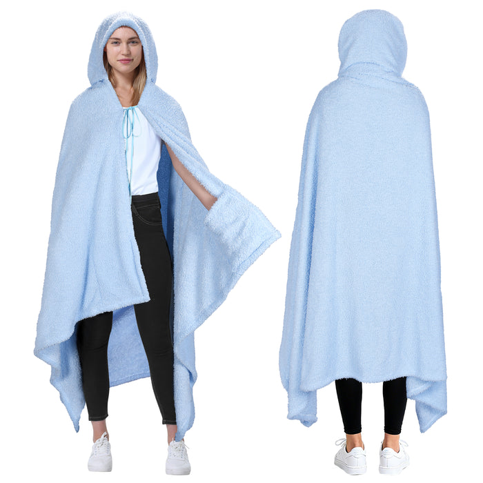Portable Sherpa Fleece Stadium Blanket Soft, Cozy & Water-Resistant
