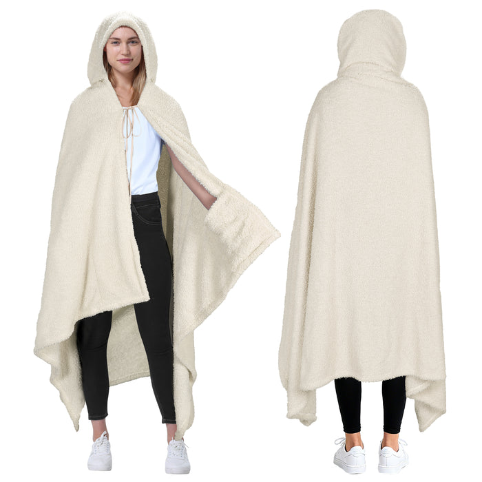 Portable Sherpa Fleece Stadium Blanket Soft, Cozy & Water-Resistant