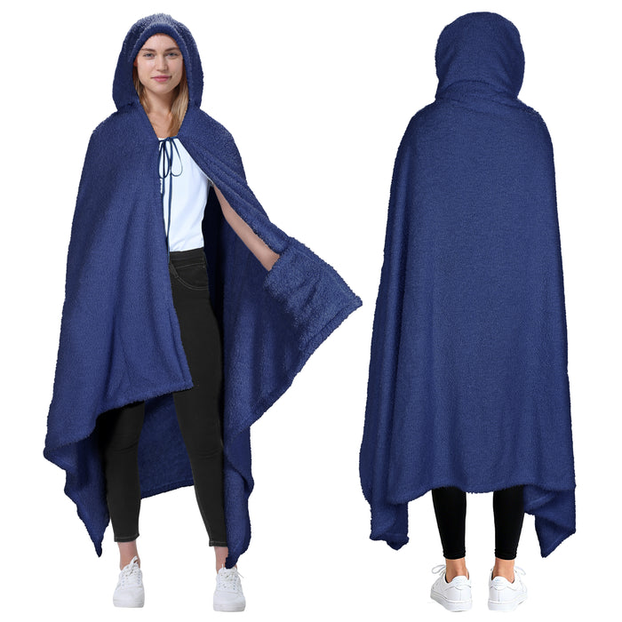 Portable Sherpa Fleece Stadium Blanket Soft, Cozy & Water-Resistant
