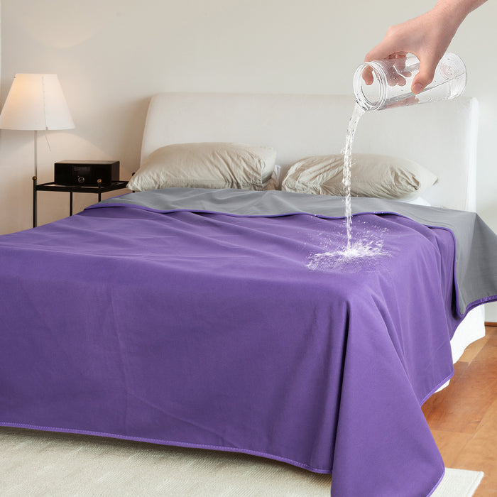 All Season Reversible Warp Knitted Fabric Waterproof Blanket