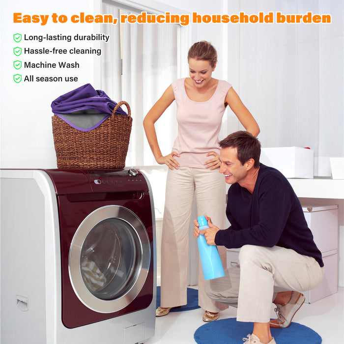 All Season Reversible Warp Knitted Fabric Waterproof Blanket