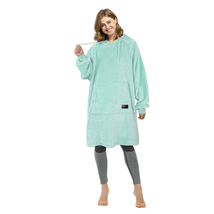 Outdoor Fleece Slim Fit Hoodie Dress