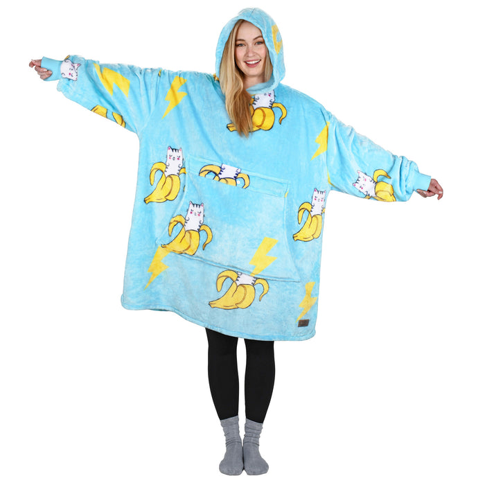 Animal Kingdom All Season Oversize Hoodie Blanket