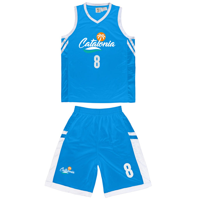 Catalonia Basketball Performance Set - Jersey & Shorts
