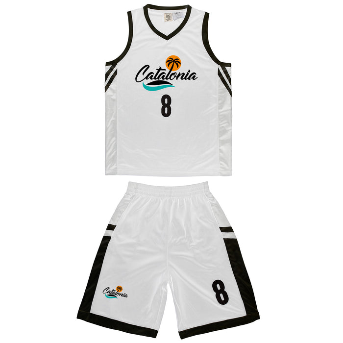 Catalonia Basketball Performance Set - Jersey & Shorts