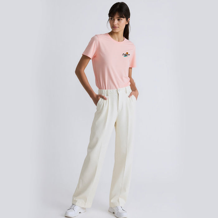 Catalonia Embroidered Logo Cotton Crewneck Tee