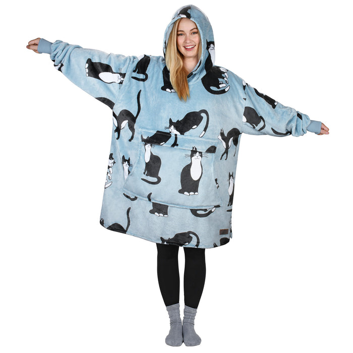 Animal Kingdom All Season Oversize Hoodie Blanket