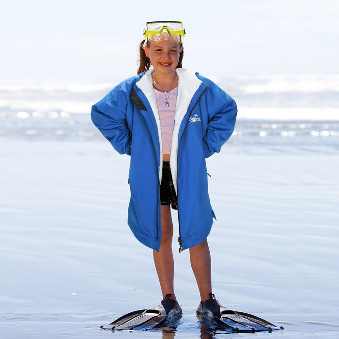 Kids Waterproof Fleece Lined Swim Parka
