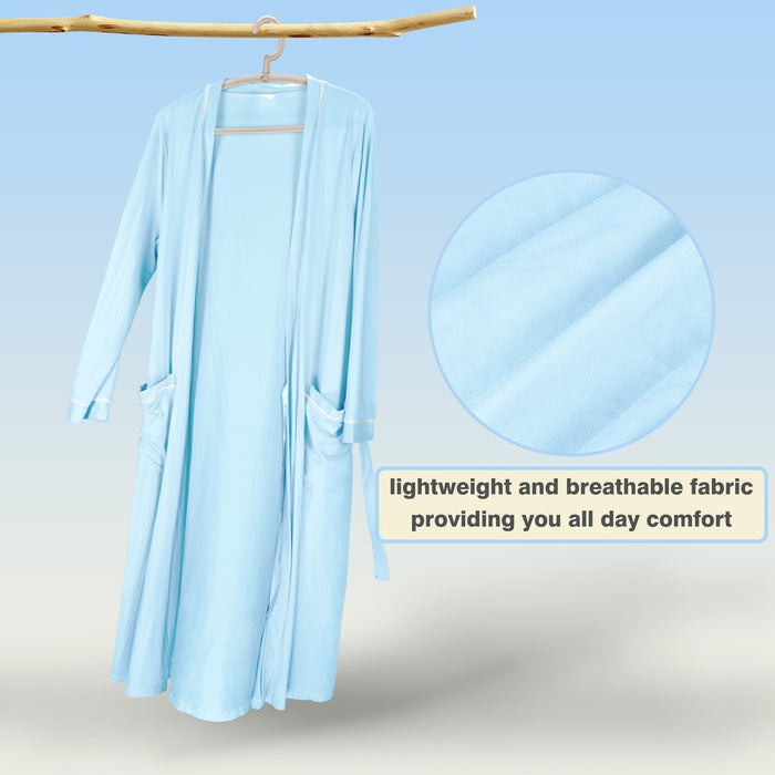 All Season Lightweight Womens Bathrobe