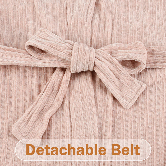 All Season Soft Chenille Womens Bathrobe