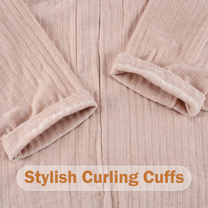All Season Soft Chenille Womens Bathrobe