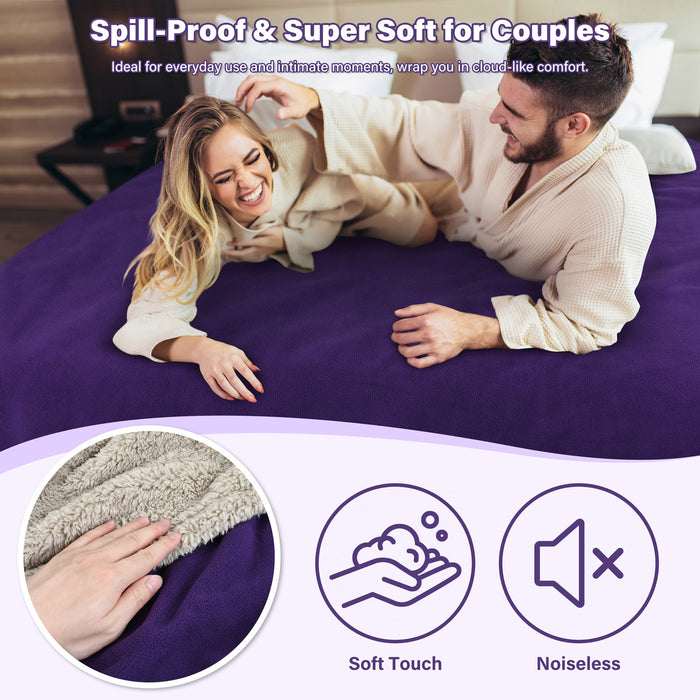 Sherpa Polar Fleece Waterproof Blanket