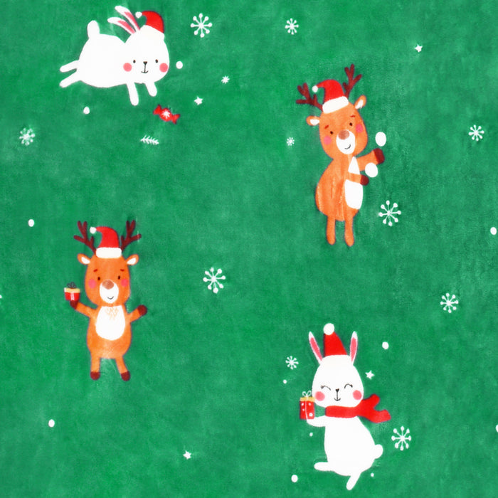 Christmas Spirit Sherpa Wearable Blanket With Sleeve