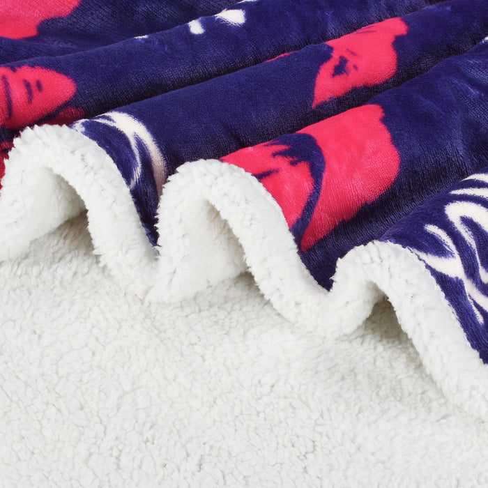 Love's Embrace Sherpa Wearable Blanket With Sleeve