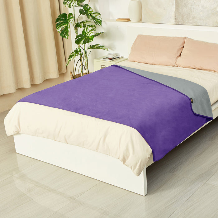 Reversible Polar Fleece Waterproof Blanket