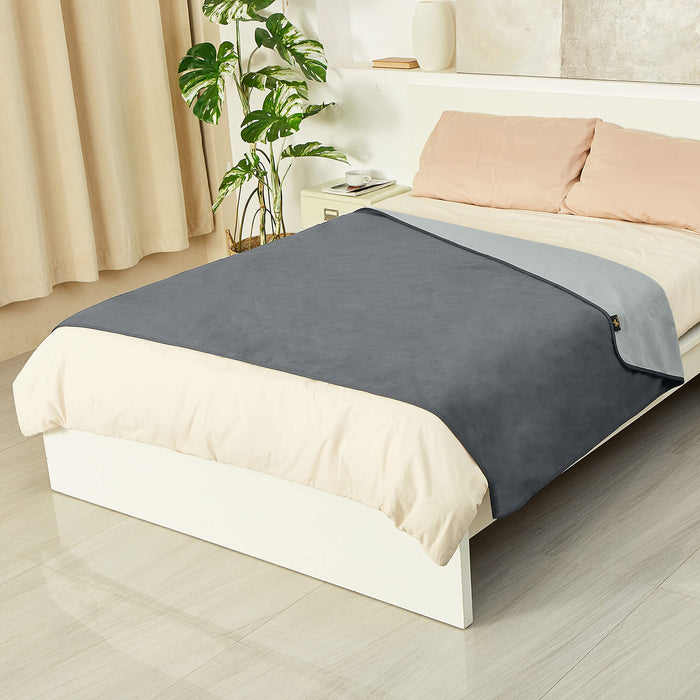Reversible Polar Fleece Waterproof Blanket