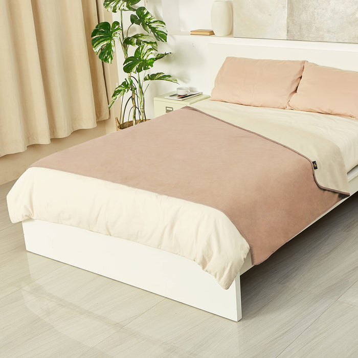 Reversible Polar Fleece Waterproof Blanket