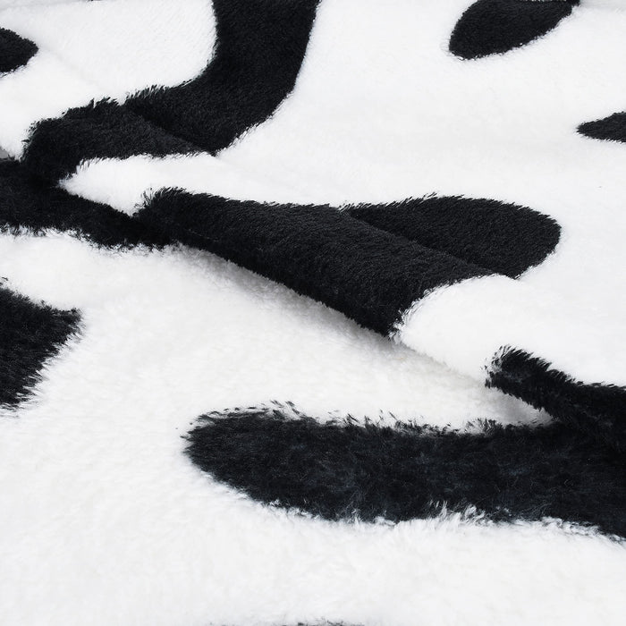 Fleece Bathrobe with Hood