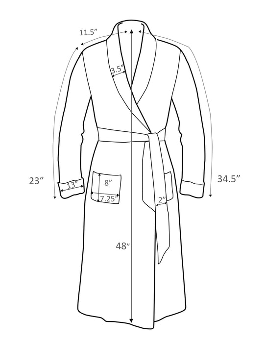 Plush Fleece Bathrobe