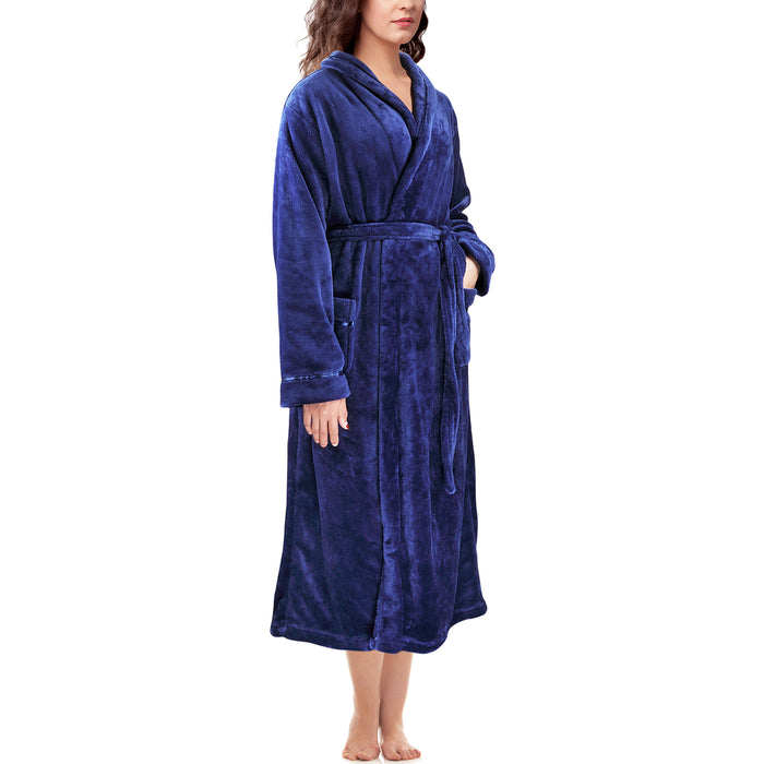 Plush Fleece Bathrobe