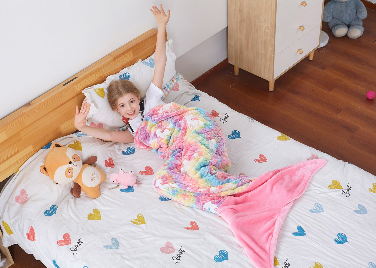 Mermaid blanket kids new arrivals