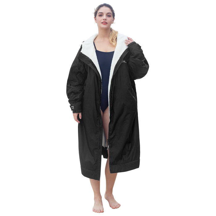 Waterproof Fleece Lined Swim Parka