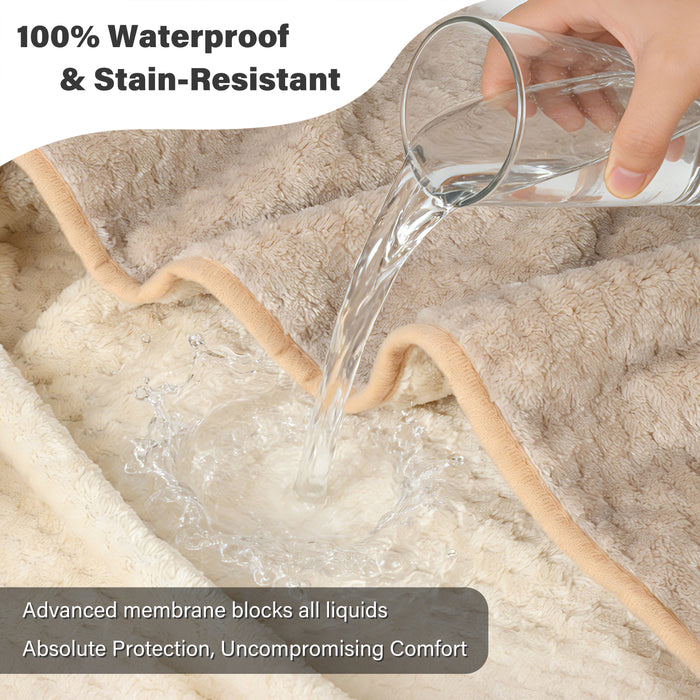 Waterproof Pet Blanket, Reversible Leakproof Furniture Protector
