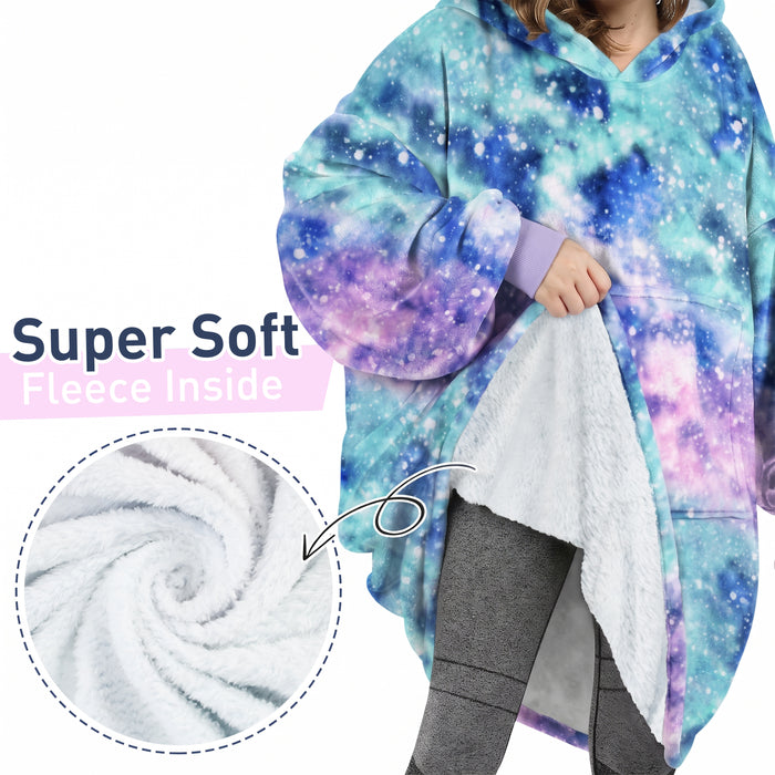 Christmas Spirit  All Season Oversize Hoodie Blanket
