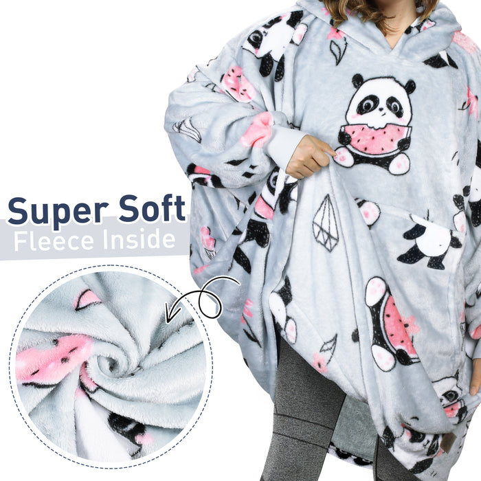 Christmas Spirit  All Season Oversize Hoodie Blanket