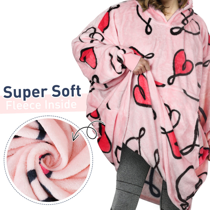 Christmas Spirit  All Season Oversize Hoodie Blanket