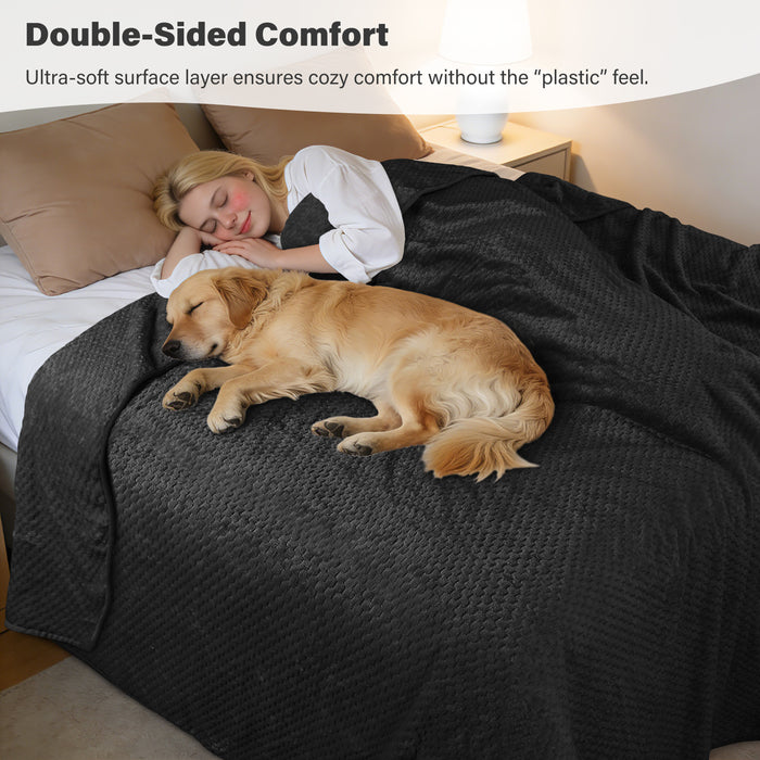 Waterproof Pet Blanket, Reversible Leakproof Furniture Protector