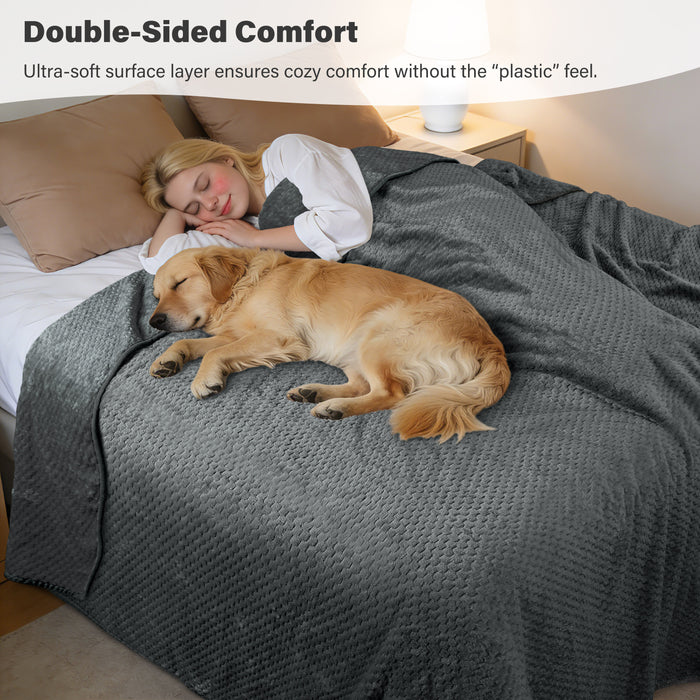 Waterproof Pet Blanket, Reversible Leakproof Furniture Protector