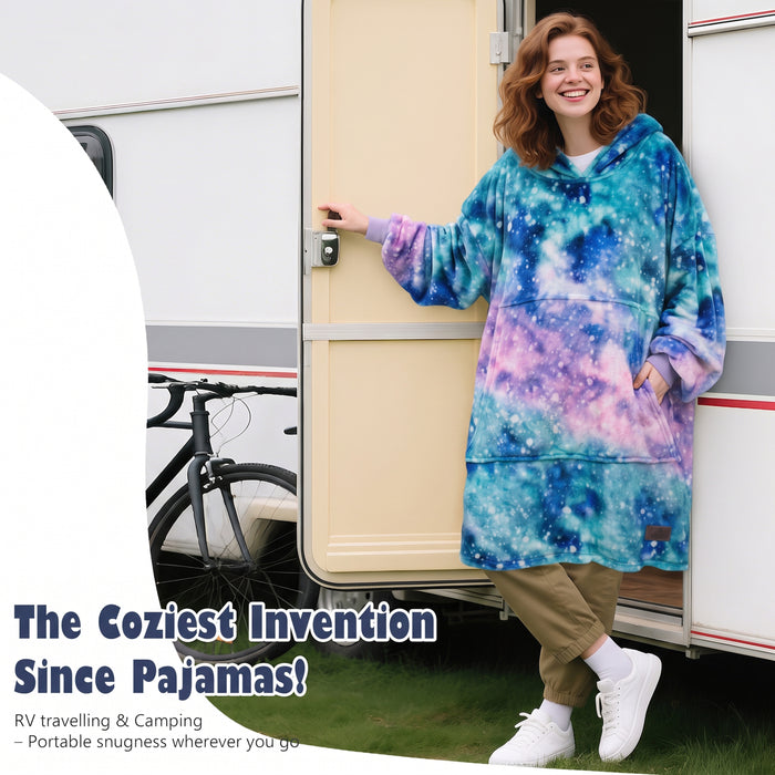 Christmas Spirit  All Season Oversize Hoodie Blanket