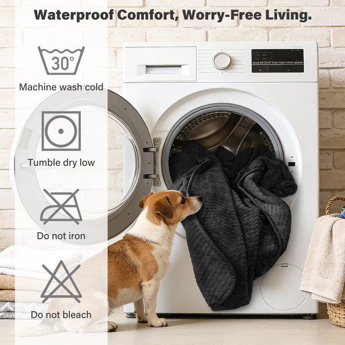 Waterproof Pet Blanket, Reversible Leakproof Furniture Protector