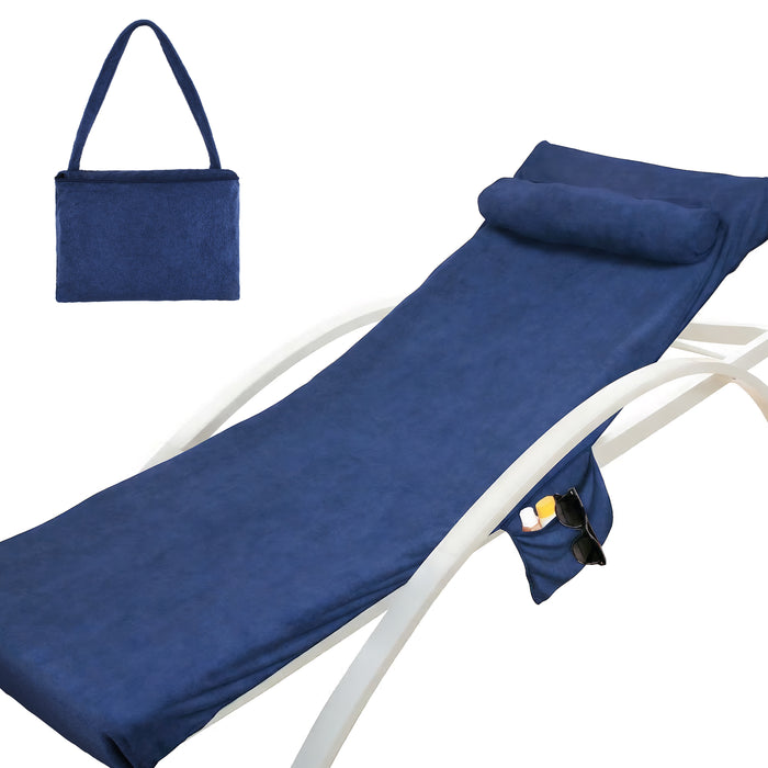 Beach Lounge Chair Towel Cover