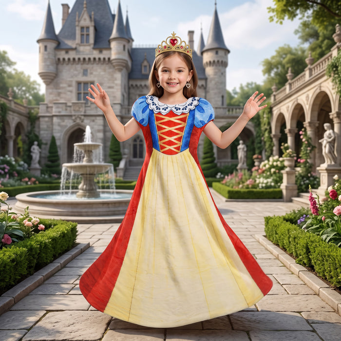 Catalonia Princess Dress Blanket Snow White