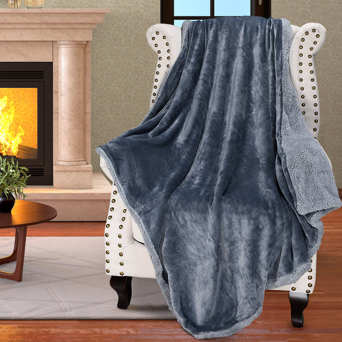 Soft All Season Fleece Throw Blanket