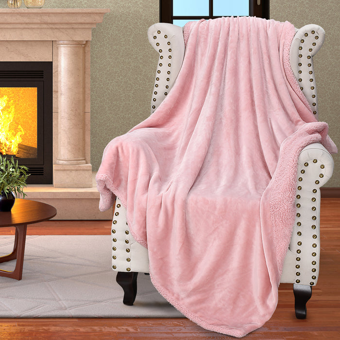 Soft All Season Fleece Throw Blanket