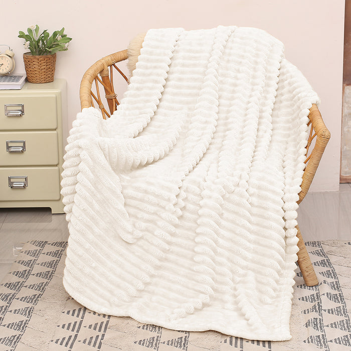 Soft Plush Velvet Lightweight Throw Blanket
