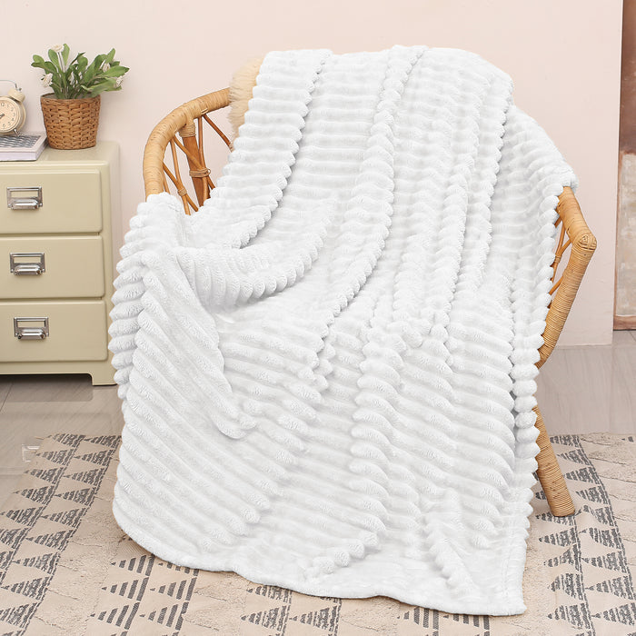 Soft Plush Velvet Lightweight Throw Blanket